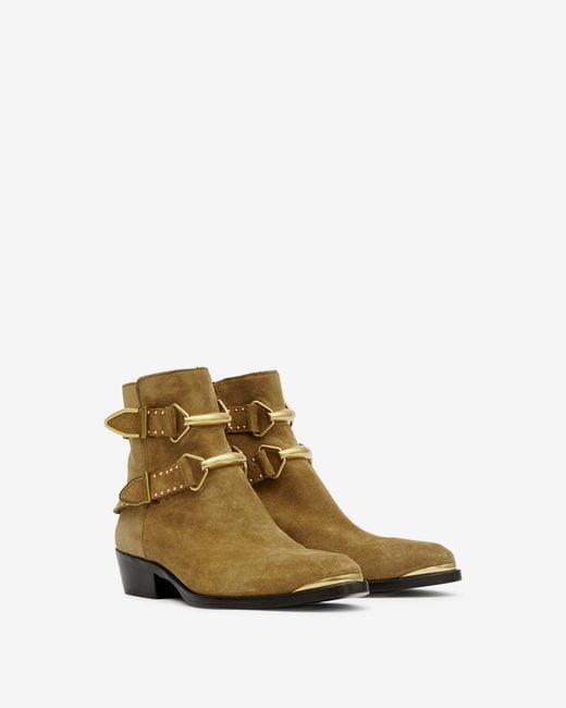 Isabel Marant Gray Zalya Boots
