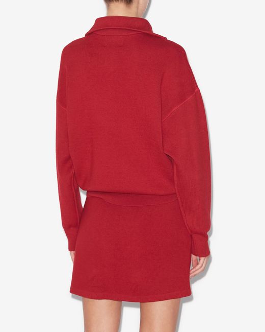 Isabel Marant Red Pullover Azra