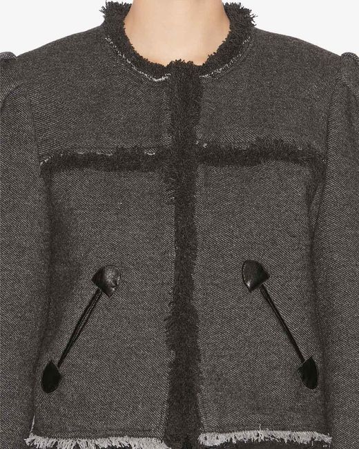 Isabel Marant Gray Delphina Jacket