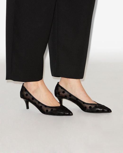 Isabel Marant White Peleo Pumps