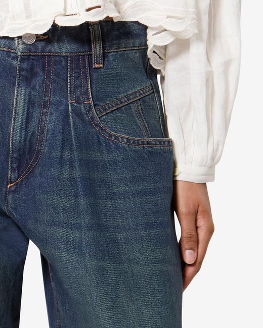 Isabel Marant Blue Lisha Pants