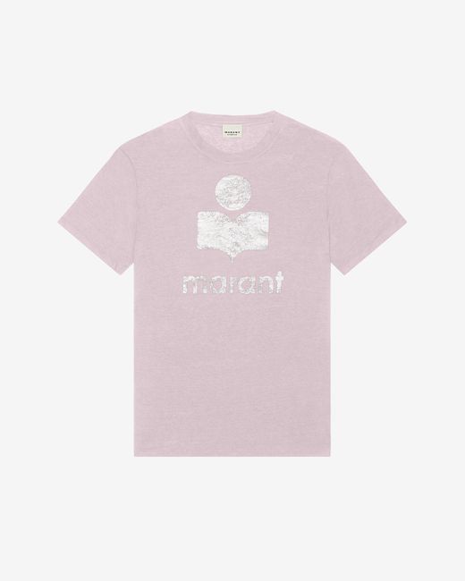 Isabel Marant Pink Zewel Logo Tee-shirt