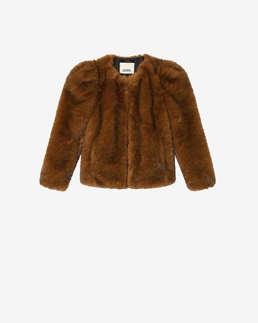 Isabel Marant Brown Bahria Coat
