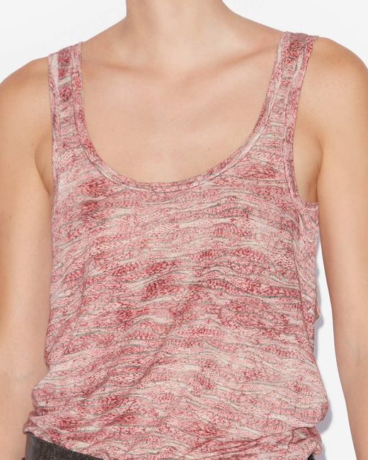 Isabel Marant Pink Thea Tank Top
