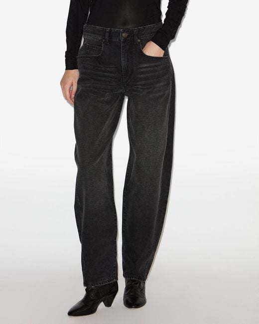 Isabel Marant Black Oriane Pants