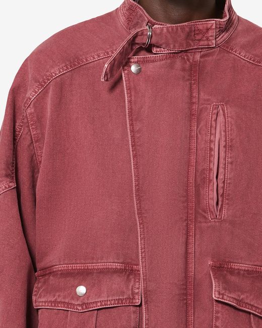 Isabel Marant Red Isaiah Jacket for men