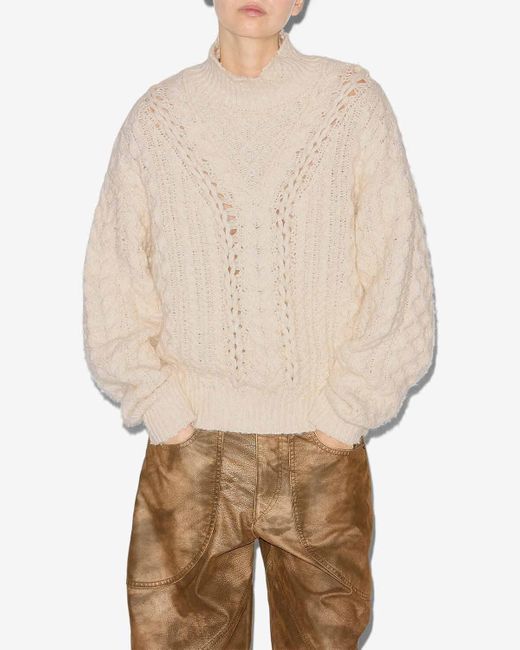 Isabel Marant White Bolinea Sweater