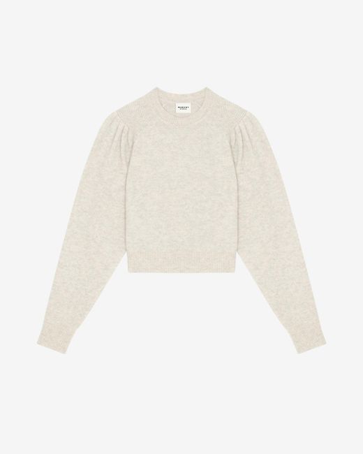 Isabel Marant White Peyton Sweater