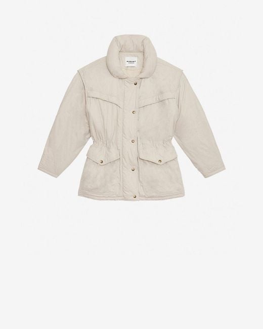Isabel Marant White Damone Coat