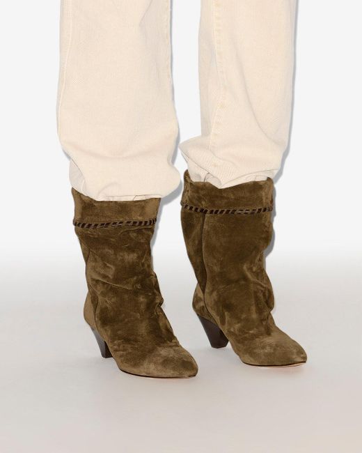 Isabel Marant Natural Dalby Boots