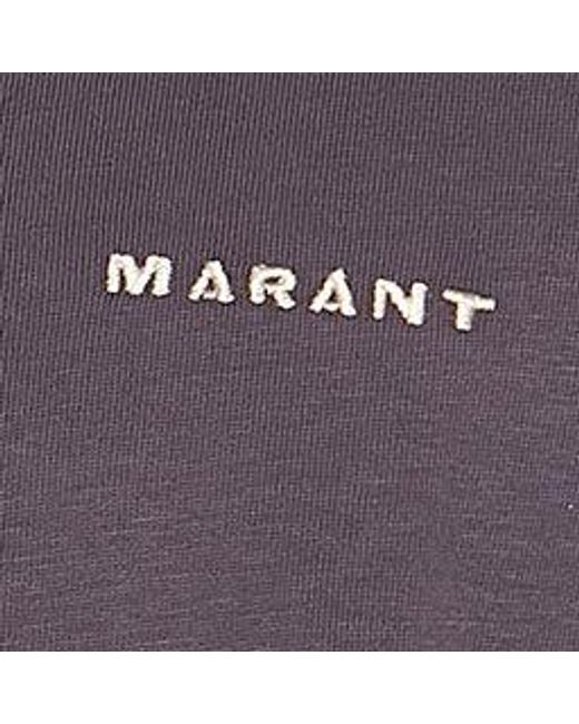Camiseta Zafferh Isabel Marant de hombre de color Purple