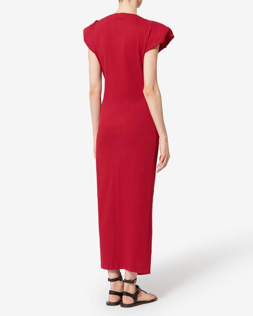 Isabel Marant Red Nadela Dress