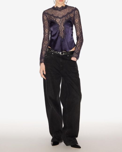 Isabel Marant Blue Diem Top