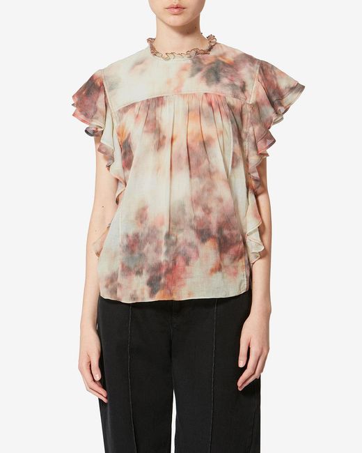 Isabel Marant White Dalyane Top