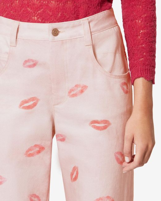 Isabel Marant Pink Brinsa Pants