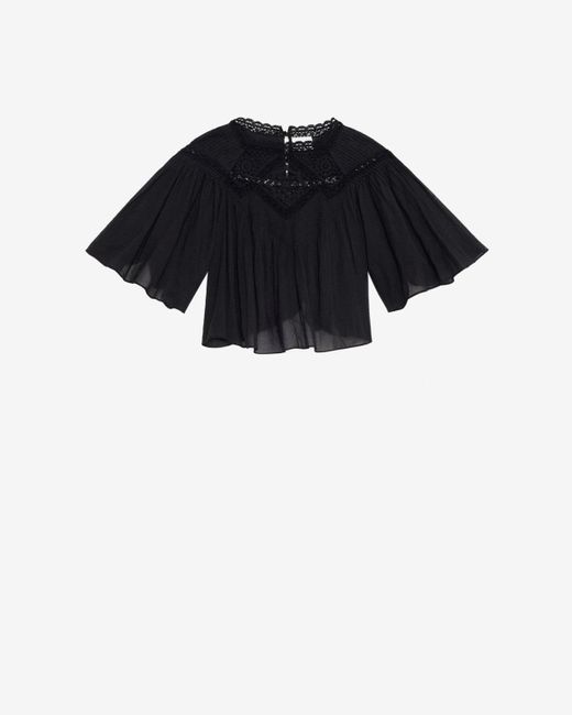 Isabel Marant Black Garia Top
