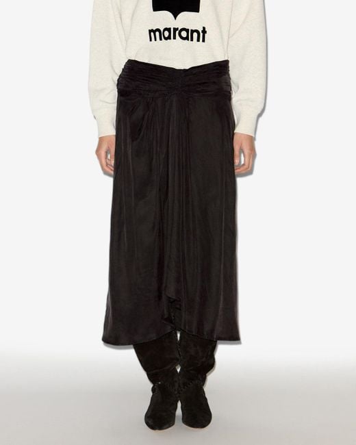 Isabel Marant Black Zoan Skirt