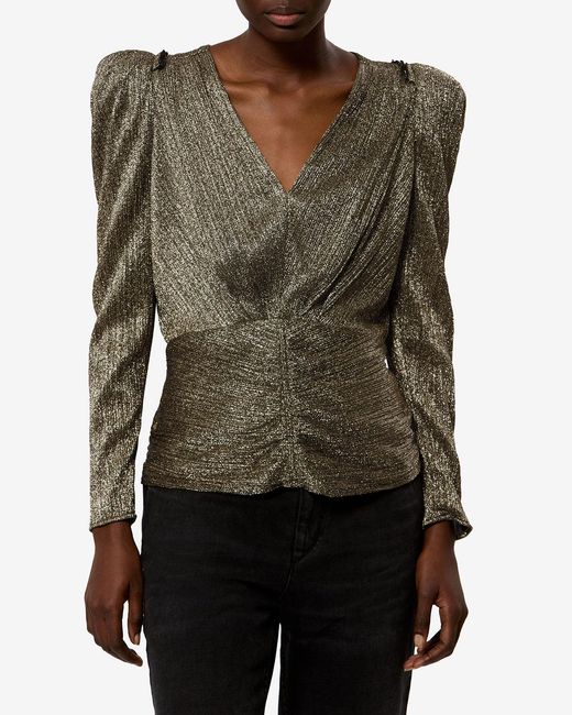 Isabel Marant Metallic Marlin Top