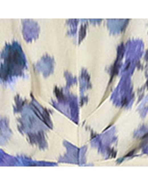 Isabel Marant Blue Tullya Top