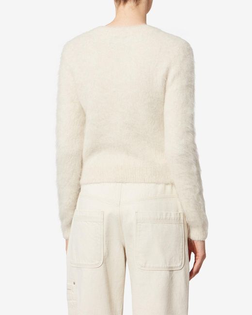 Isabel Marant White Hermine Sweater
