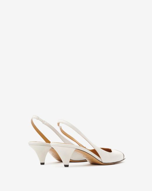 Isabel Marant White Elina Pumps