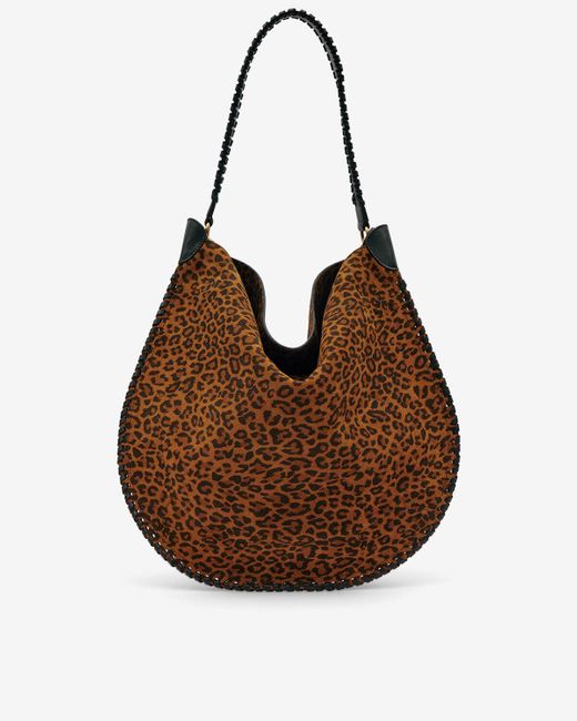 Isabel Marant Brown Oskan Hobo Soft Bag