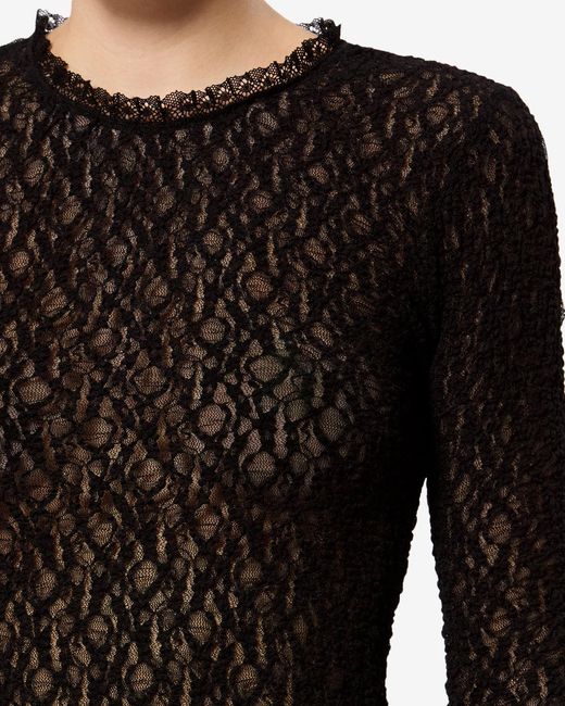 Isabel Marant Black Brany Top