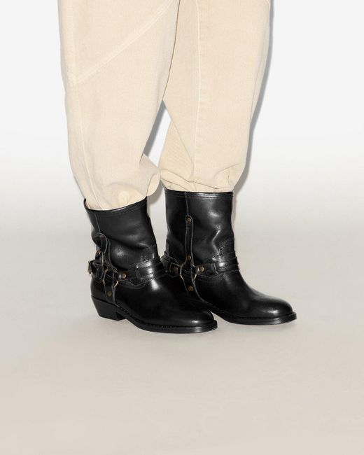 Isabel Marant Black Ildred Boots