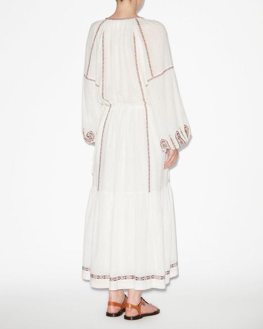 Isabel Marant White Florenza' Dress