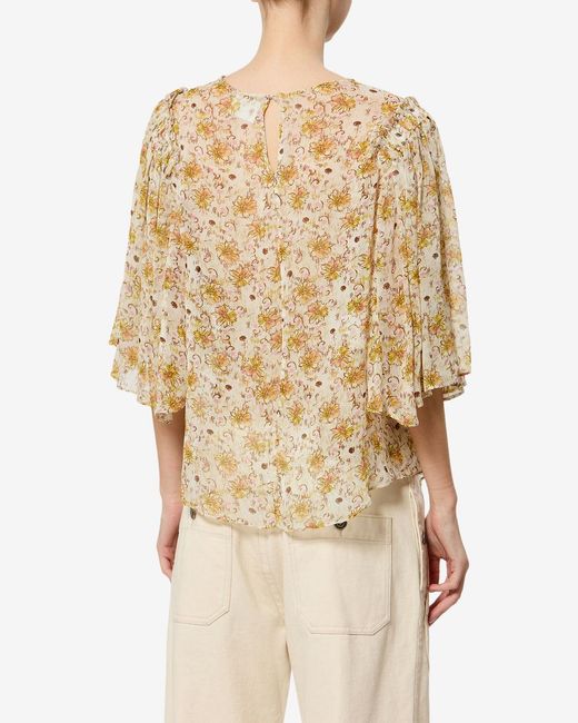 Isabel Marant White Floma Top