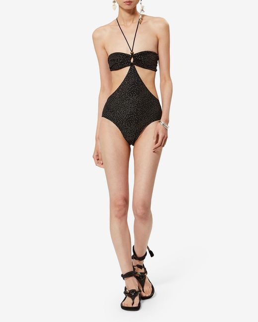 Isabel Marant Black Idoya Swimsuit