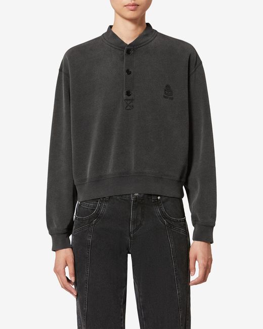 Isabel Marant Black Simony Sweatshirt