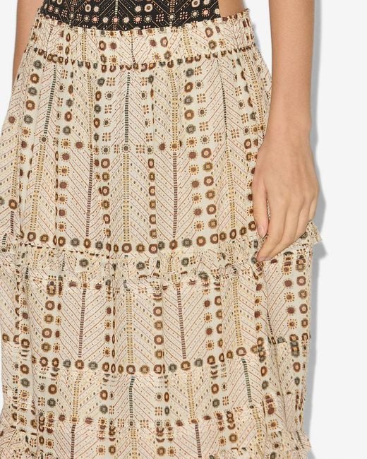 Isabel Marant Natural Diya Skirt