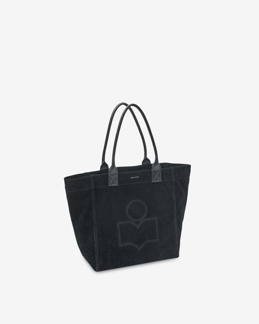 Isabel Marant Black Yenky Suede Tote Bag