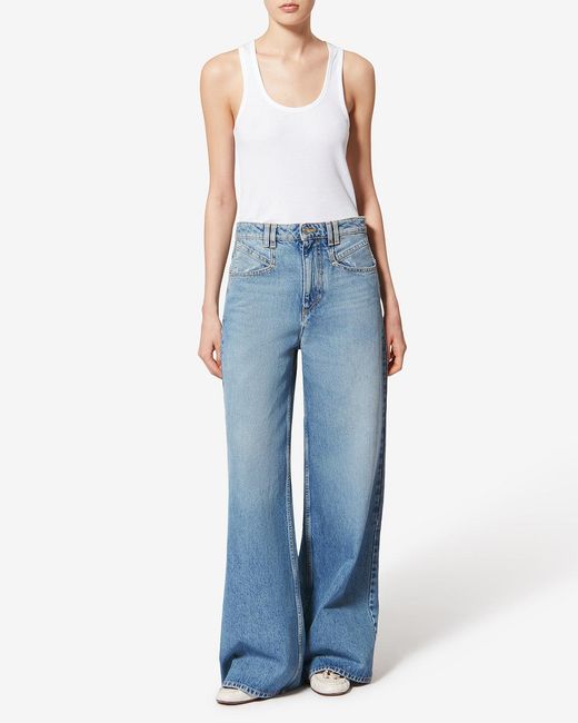 Isabel Marant Blue Lemony Pants