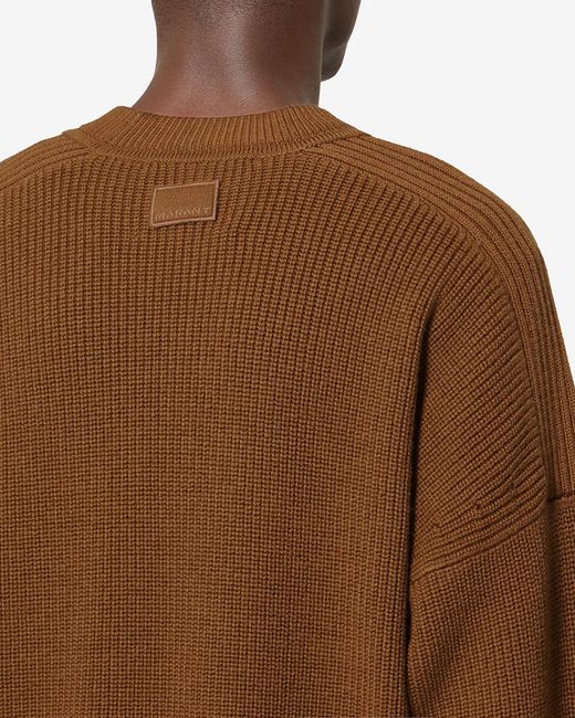 Isabel Marant Brown Barry Sweater for men