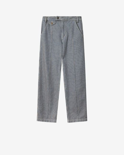 Isabel Marant Gray Elois Pants for men