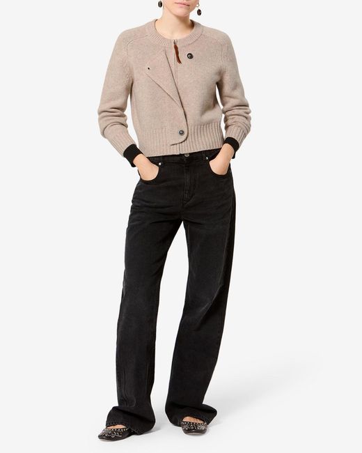 Isabel Marant White Murielle Cardigan