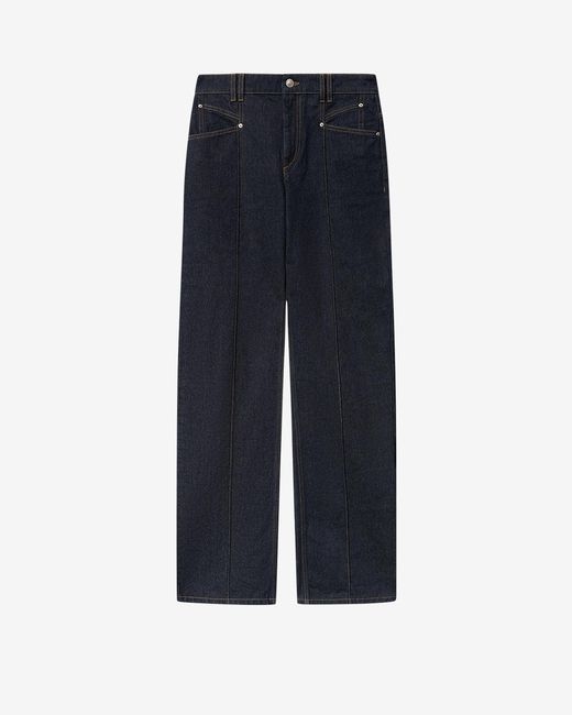 Isabel Marant Blue Drolane Pants