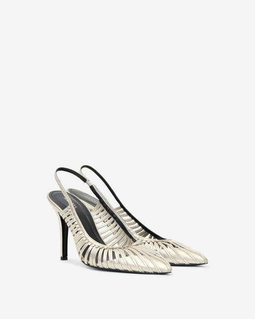 Isabel Marant White Pysma Pumps