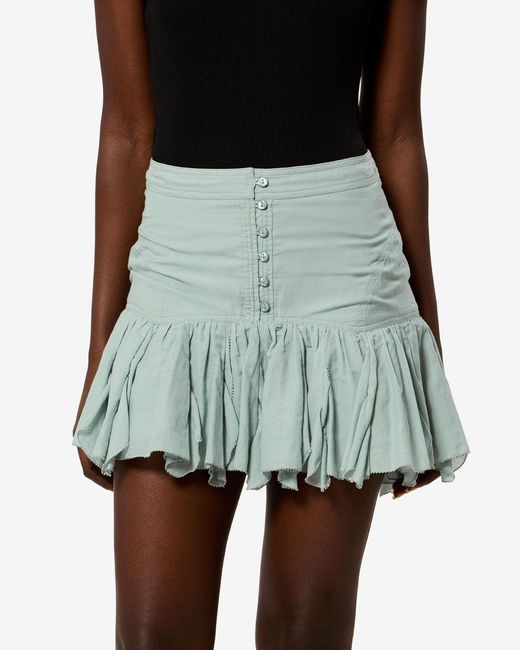 Isabel Marant Green Daneen Skirt
