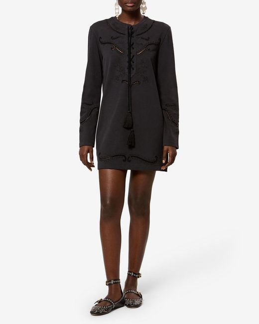 Isabel Marant Black Elka Dress