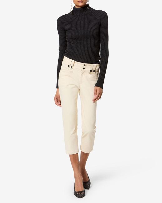 Isabel Marant Black Virginia Pullover