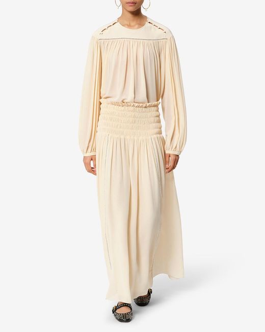 Isabel Marant Natural Nerly Skirt