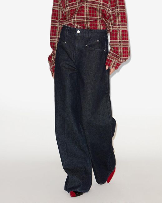 Isabel Marant Blue Lemony Pants
