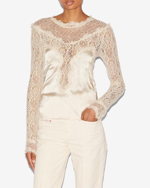 Isabel Marant White Top Diem