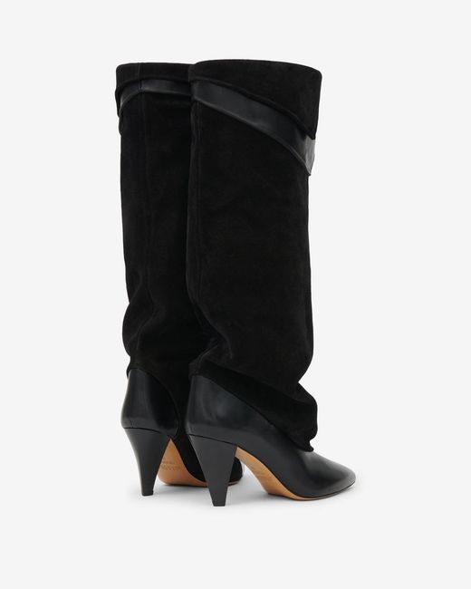 Isabel Marant Black Lezra High Boots