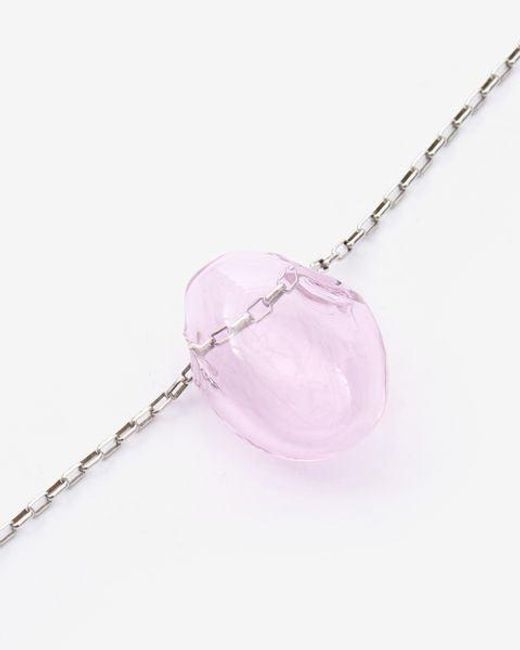 Isabel Marant White Bubble Necklace