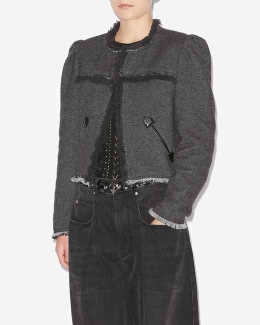 Isabel Marant Gray Delphina Jacket