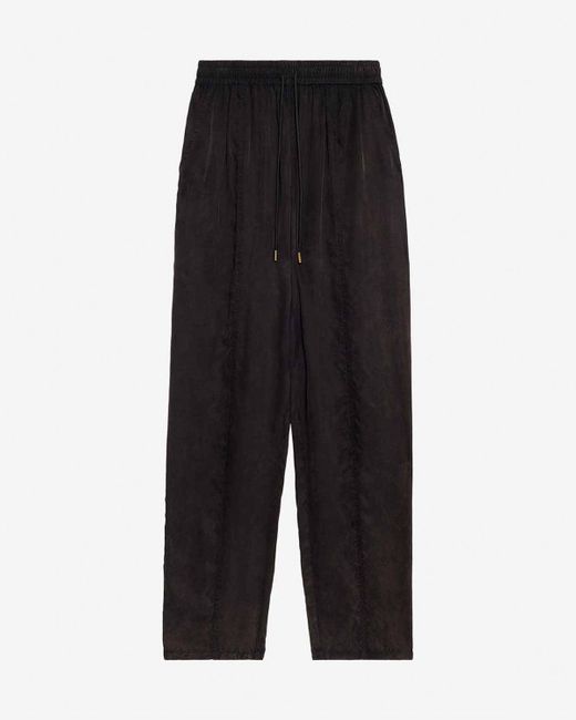 Isabel Marant Black Zaylee Pants